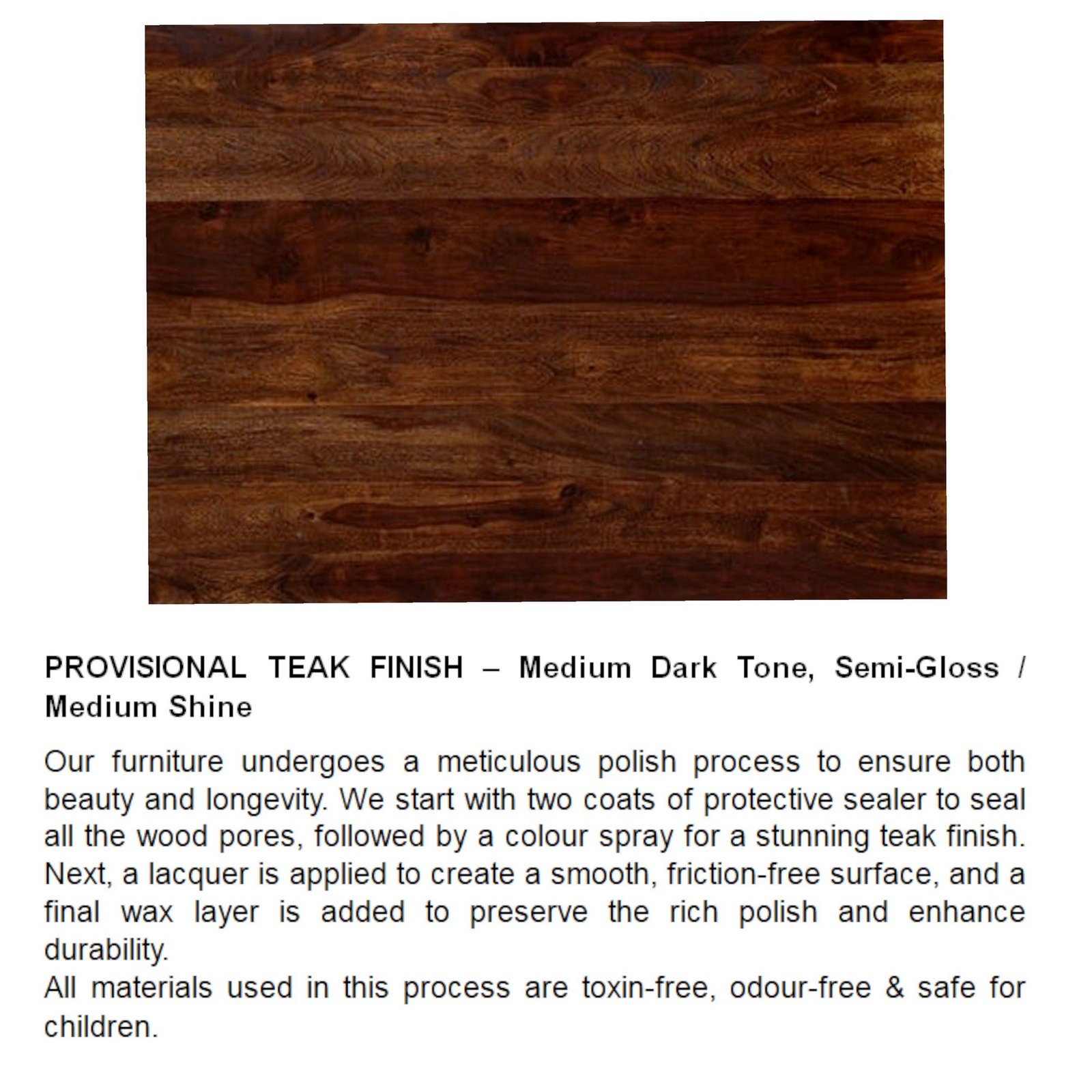 Ikiriya Allen Sheesham Wood Contemporary TV Entertainment Unit for TV upto 70 inch in Provisional Teak Finish - Image 4