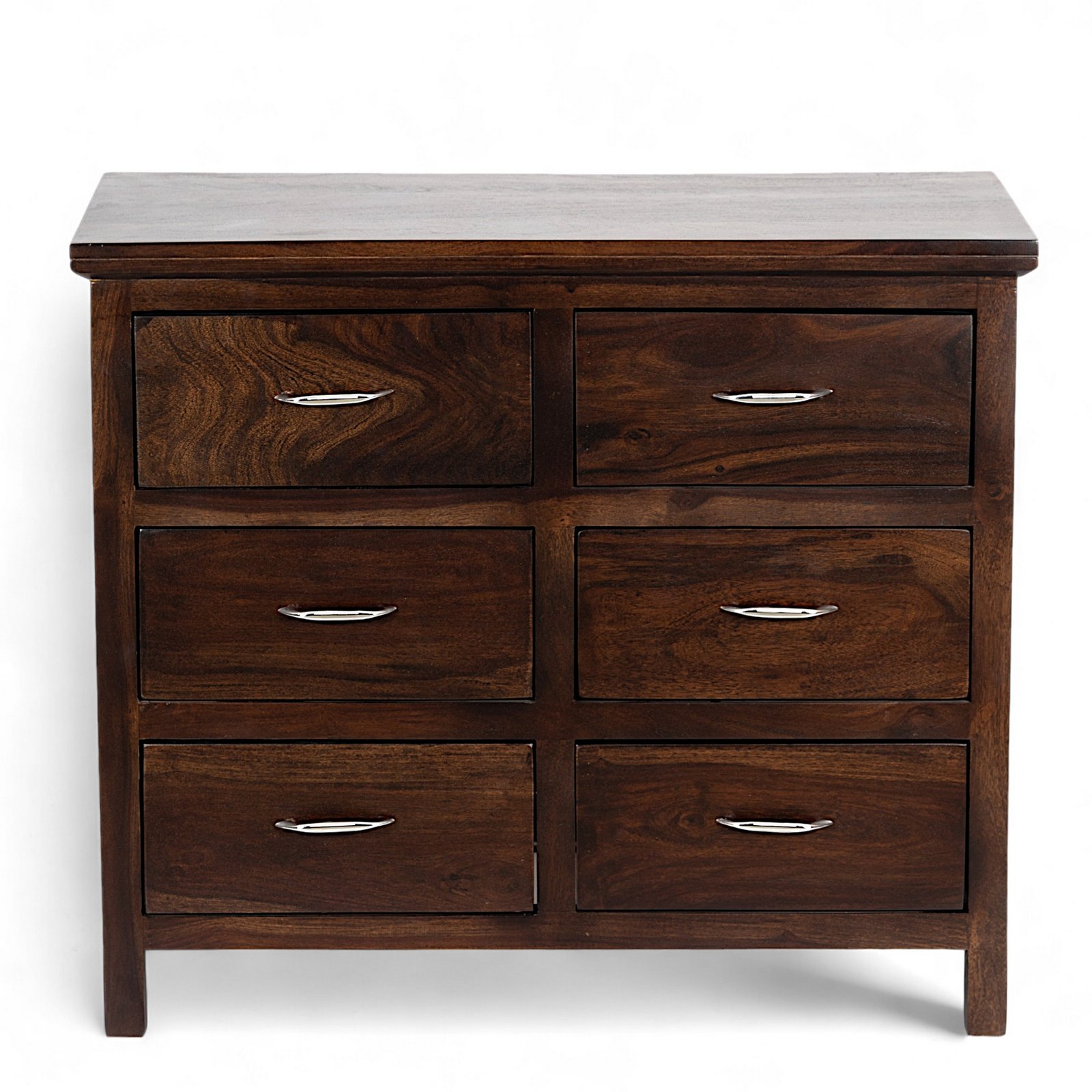 Ikiriya Elder Sheesham Wood Contemporary Cabinet/ Chest of Drawers in Provisional Teak Finish - Image 2