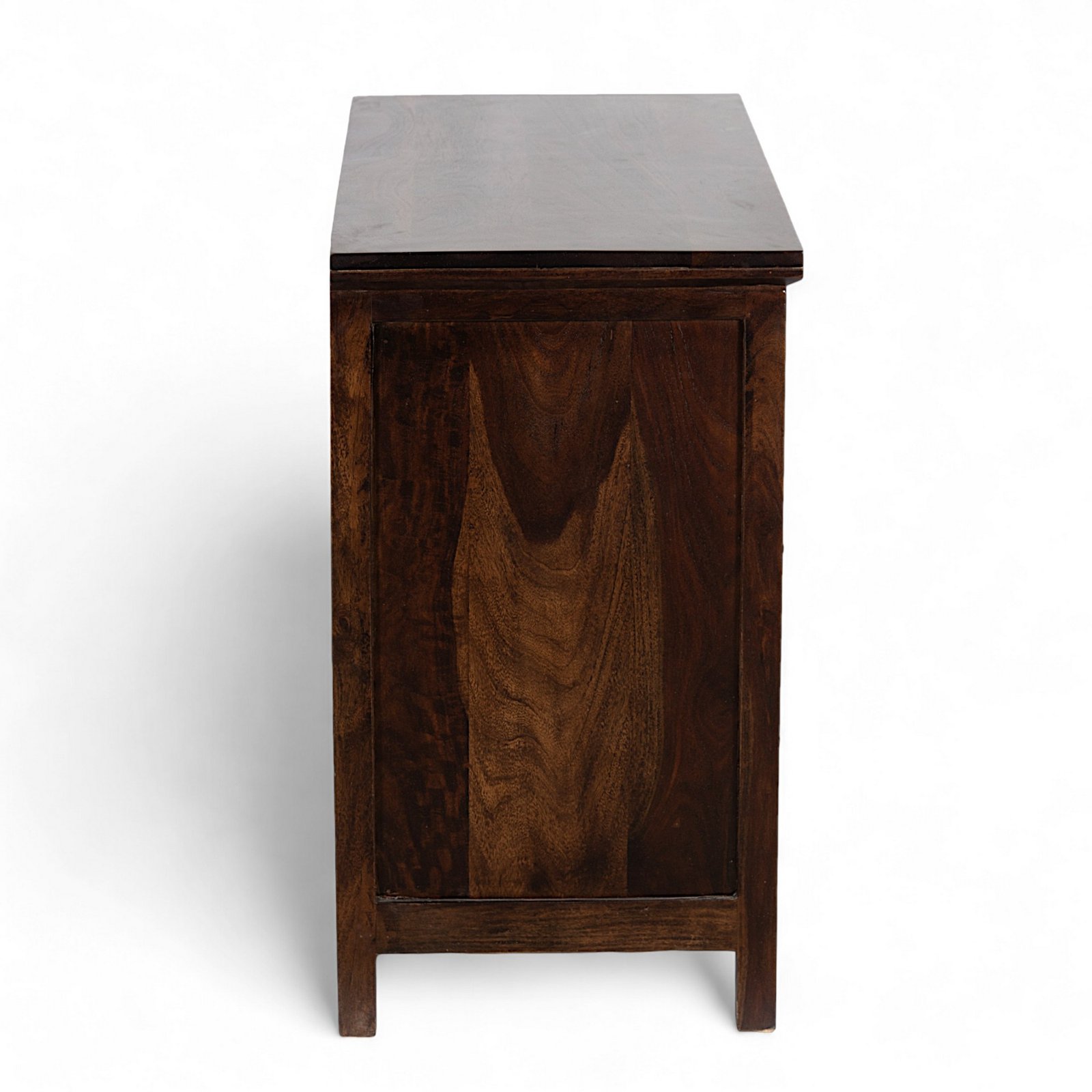 Ikiriya Elder Sheesham Wood Contemporary Cabinet/ Chest of Drawers in Provisional Teak Finish - Image 3