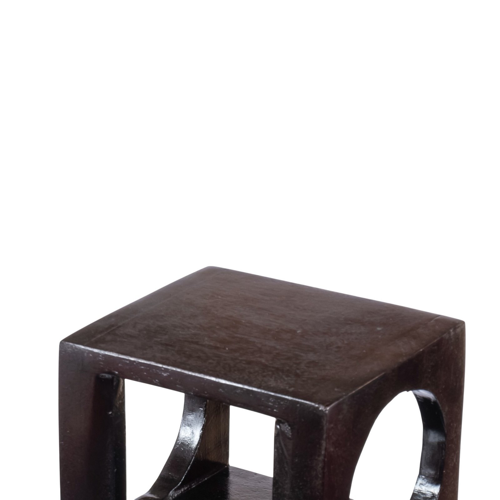 Ikiriya Wembley Sheesham Wood Accent Wine Rack in Extra Dark Mahagony Finish for upto 5 Bottles - Image 8