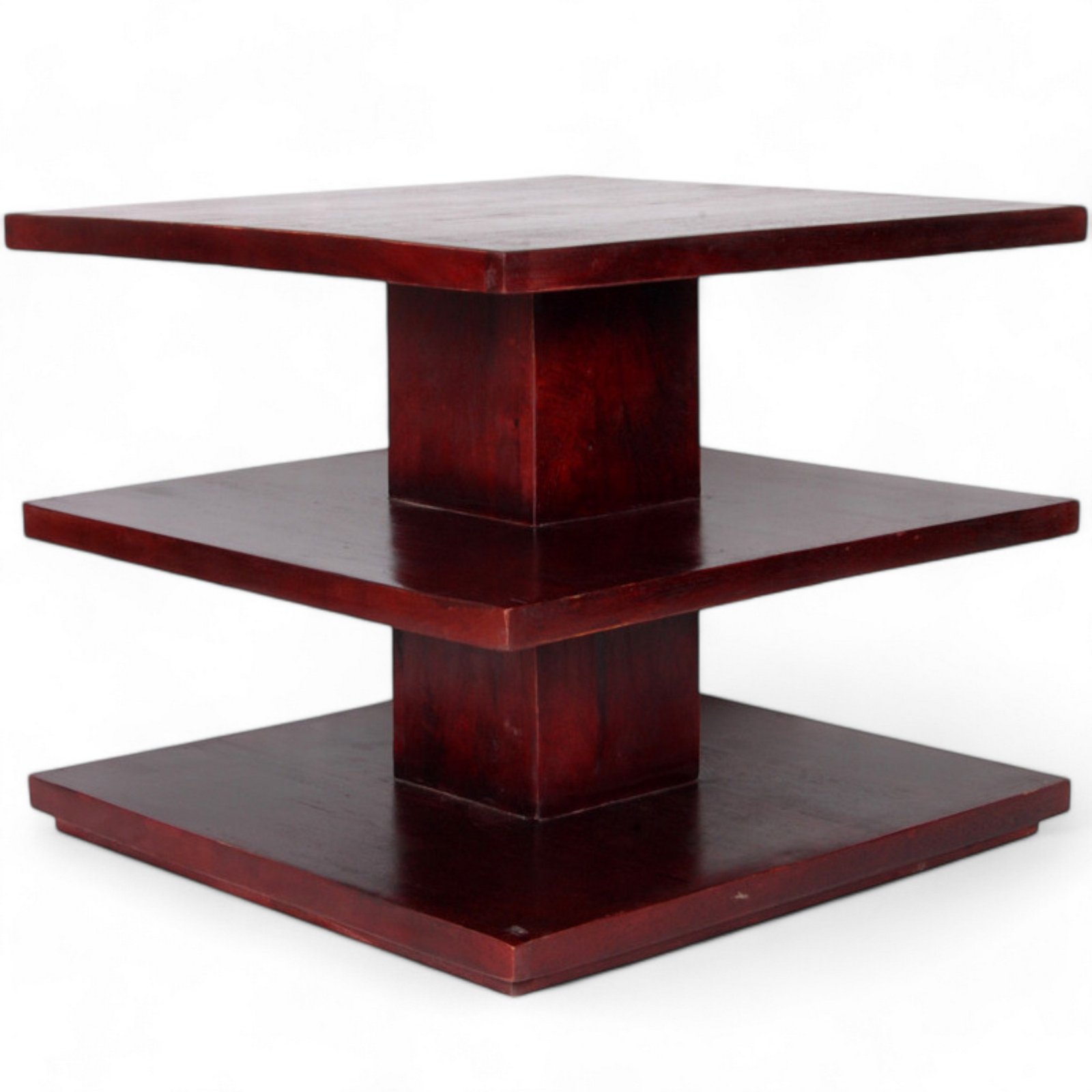 Ikiriya Thames Sheesham Wood Accent Square Coffee Table in Dark Walnut Finish - Image 3