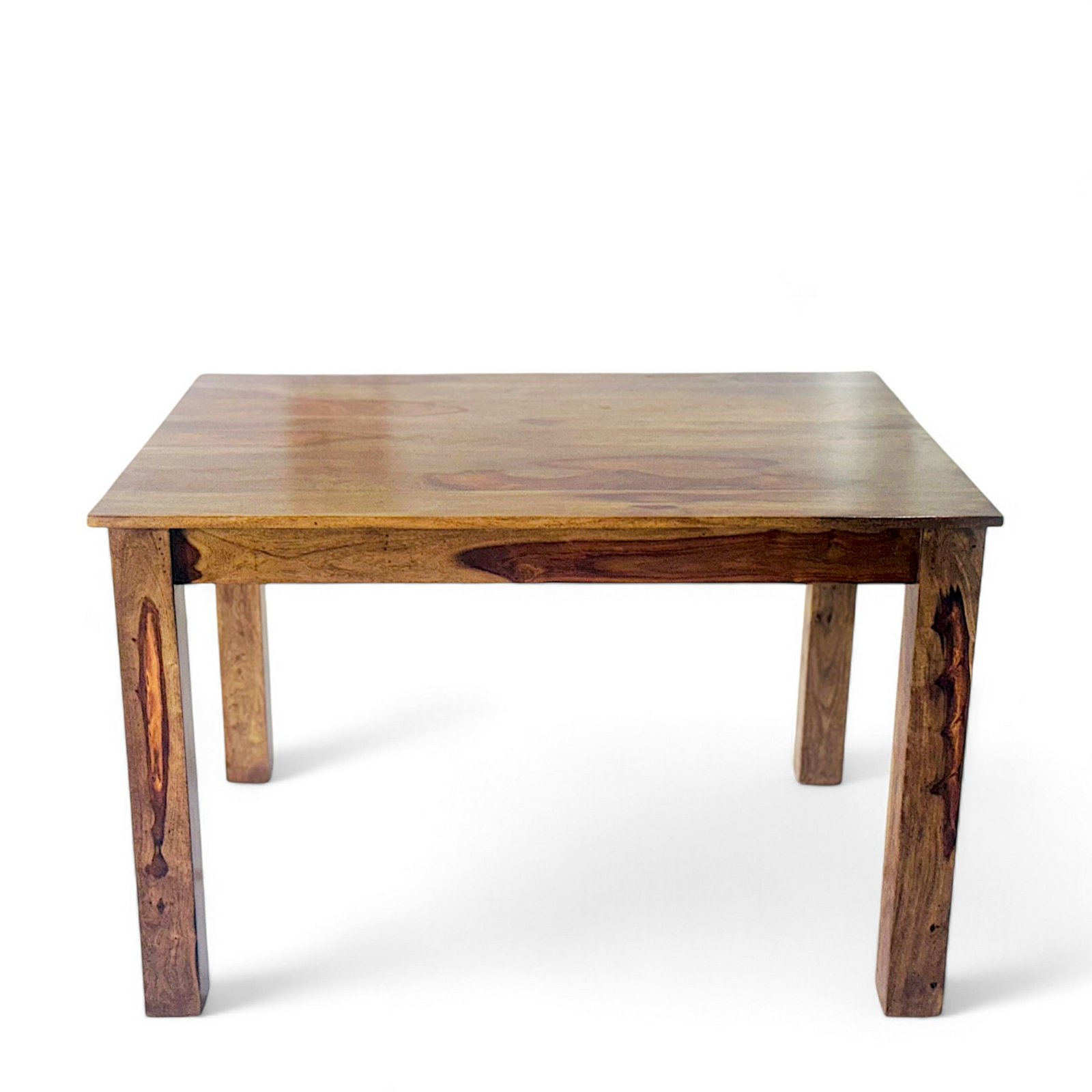 Ikiriya Oakmont Sheesham Wood Contemporary Dining Table in Teak Finish - Image 2