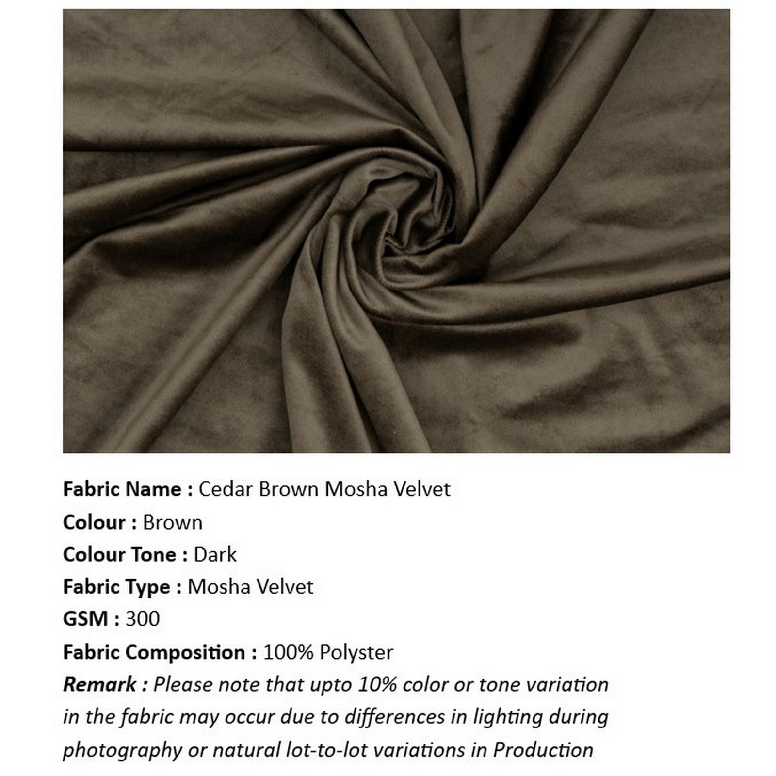 Ikiriya Wayne Solid Wood Accent Round Set of 2 Pouffees in Cedar Brown Velvet Upholstery - Image 5