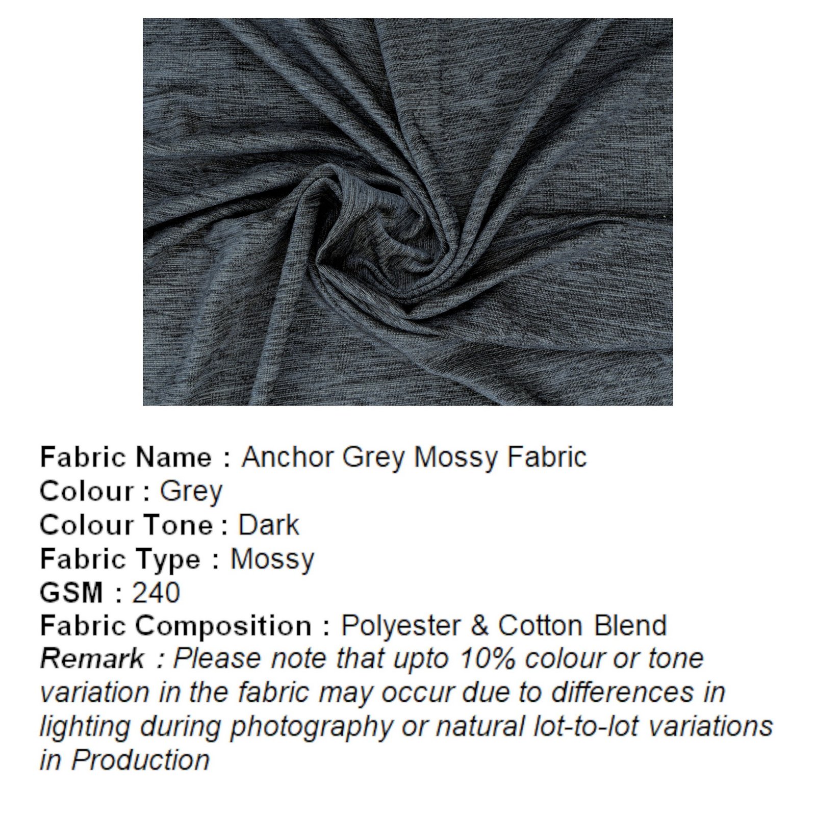 Ikiriya Iris Solid Wood Contemporary Square Set of 2 Pouffees in Anchor Grey Mossy Fabric Upholstery - Image 4